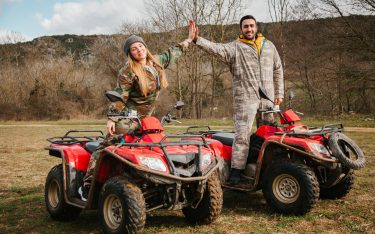 Sunset dirt bike tour