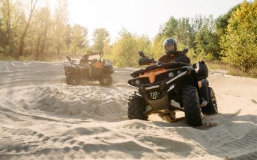 Panorama dirt bike tour